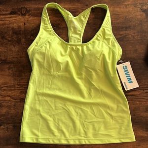 Reebok Swim (S) Tankini scoop top with built in